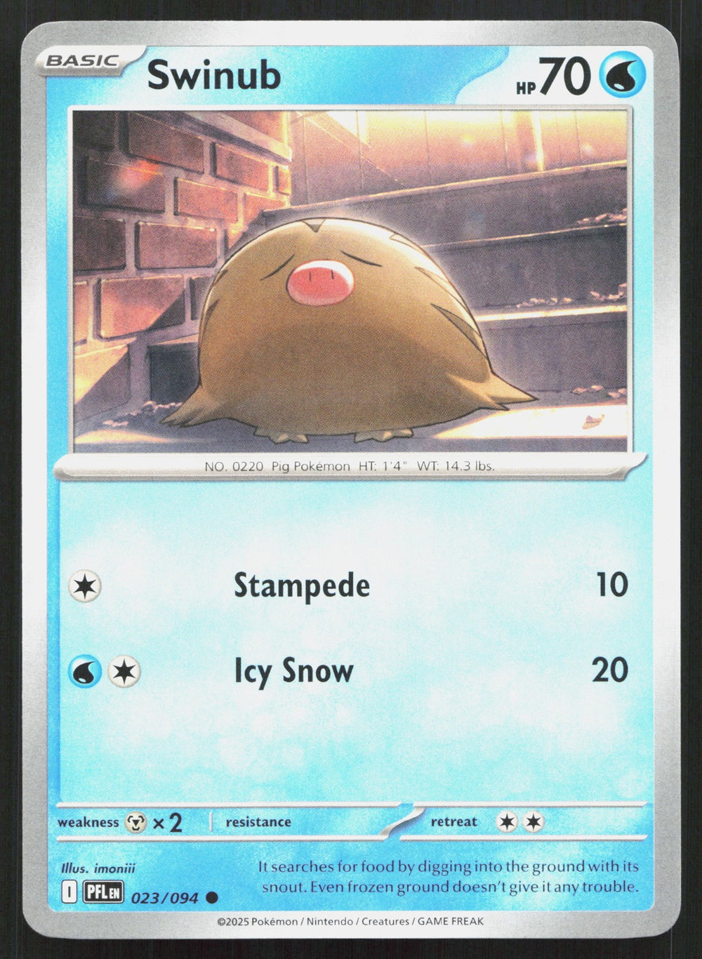 Swinub ME02: Phantasmal Flames 023/094