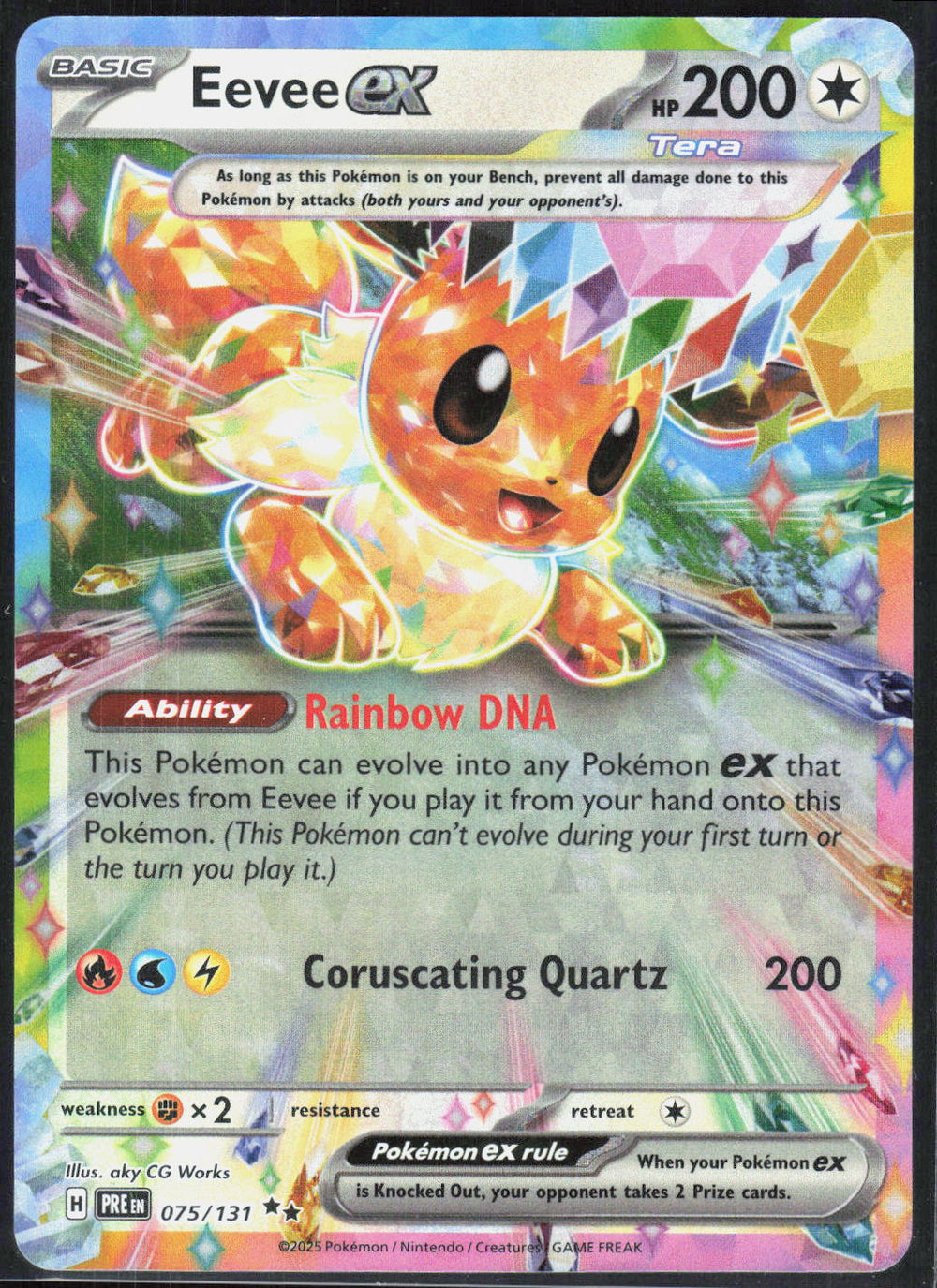 Eevee ex SV: Prismatic Evolutions 075/131