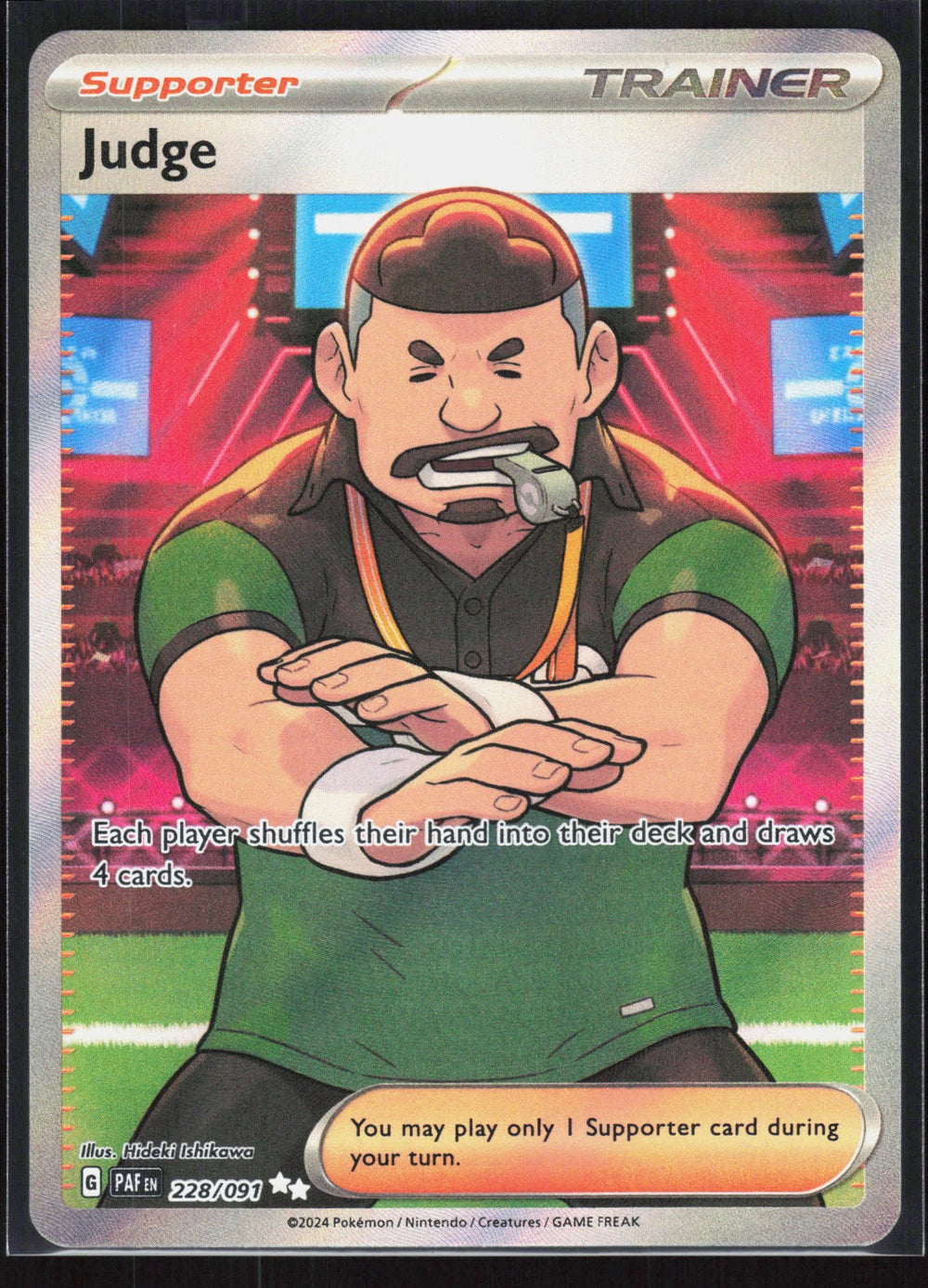 Judge SV: Paldean Fates 228/091