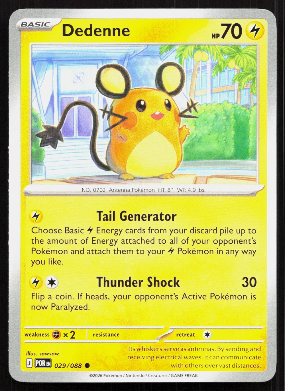 Dedenne ME03: Perfect Order 029/088