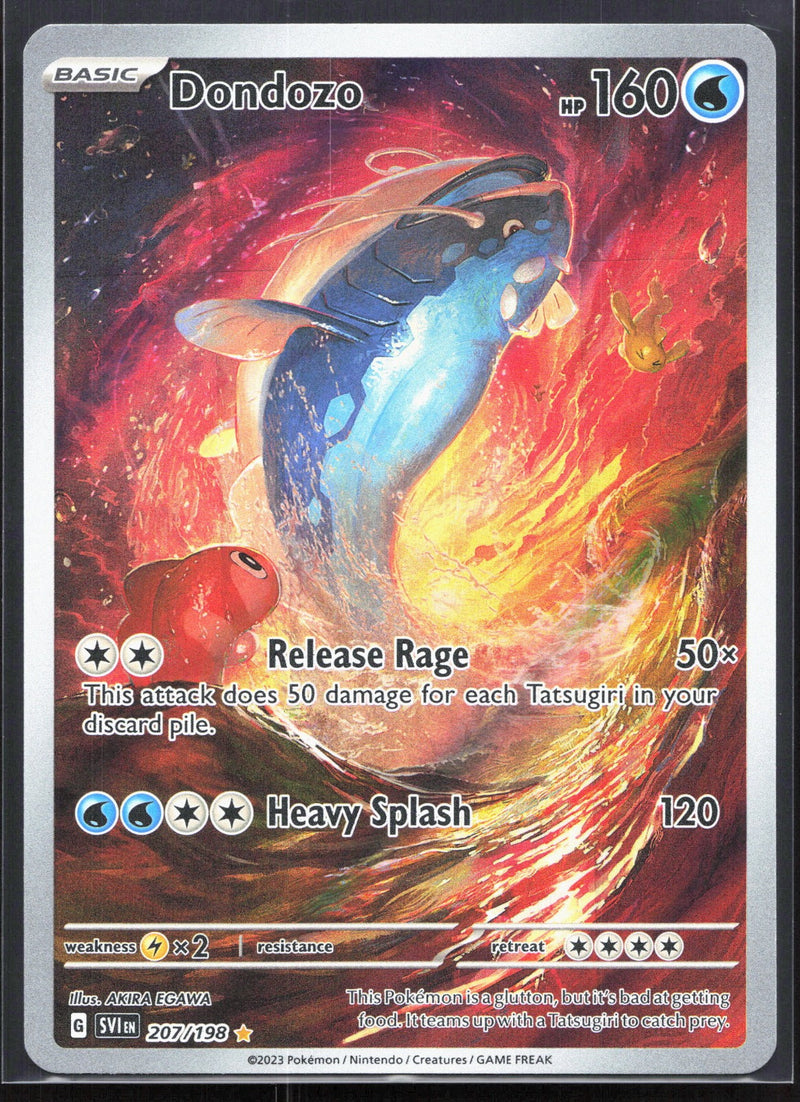 Dondozo Illustration Rare SV01: Scarlet & Violet Base Set 207/198