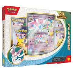 Pokémon MEGA: 30th Celebration Collection Box (Sylveon ex) (4 Pack)