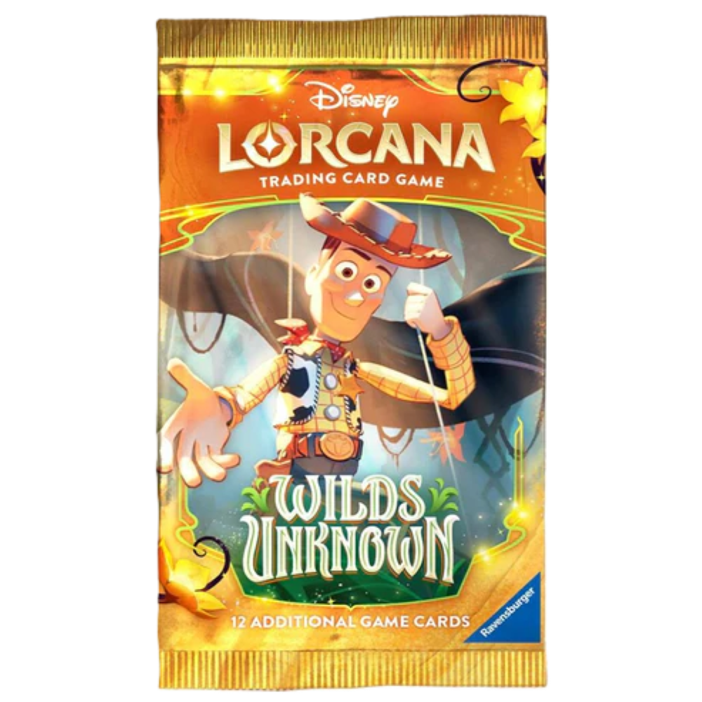 Disney Lorcana – Wilds Unknown Booster Pack (ENG) (24 för en box)