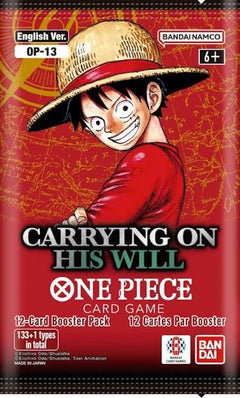 One Piece TCG: Carrying On His Will [OP-13] Booster