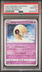 Lunatone-Rev.Foil Vstar Universe PSA 10 #92351602