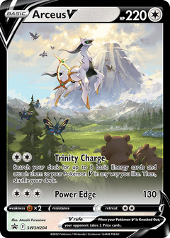 Arceus V Promo SWSH204