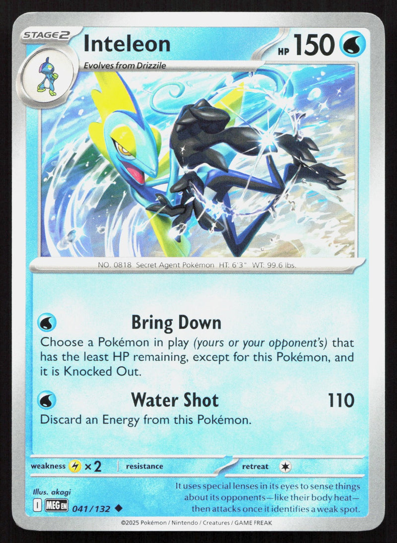 Inteleon ME01: Mega Evolution 041/132
