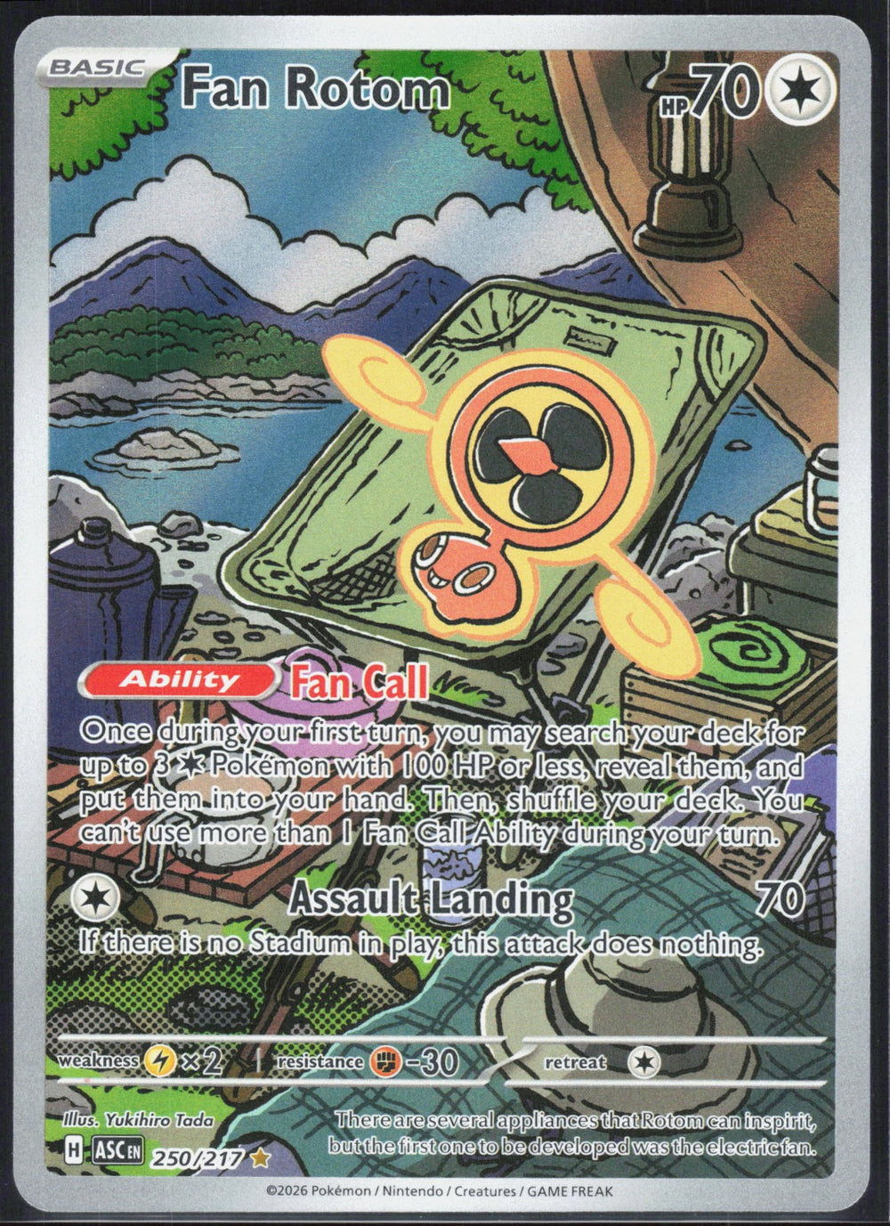 Fan Rotom ME: Ascended Heroes 250/217
