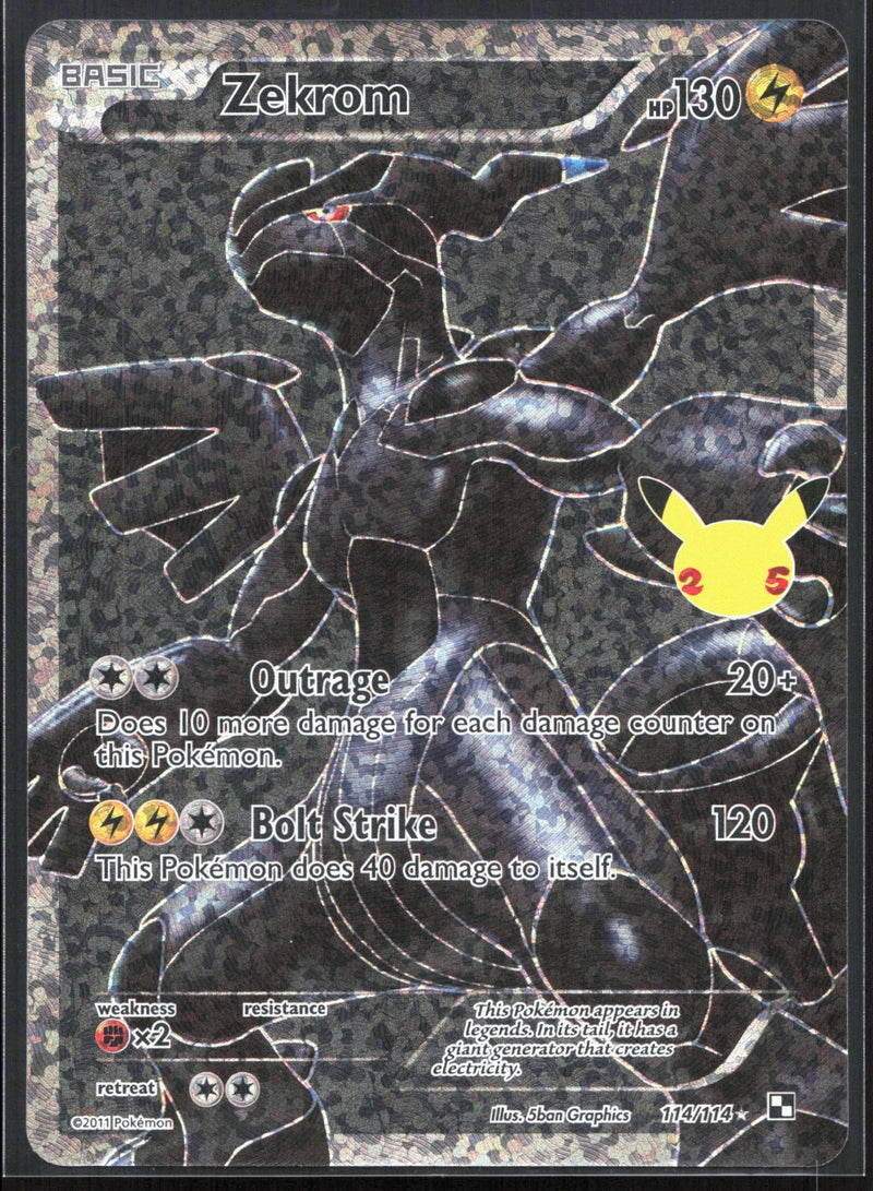 Zekrom Classic Collection Celebrations: Classic Collection 114/114