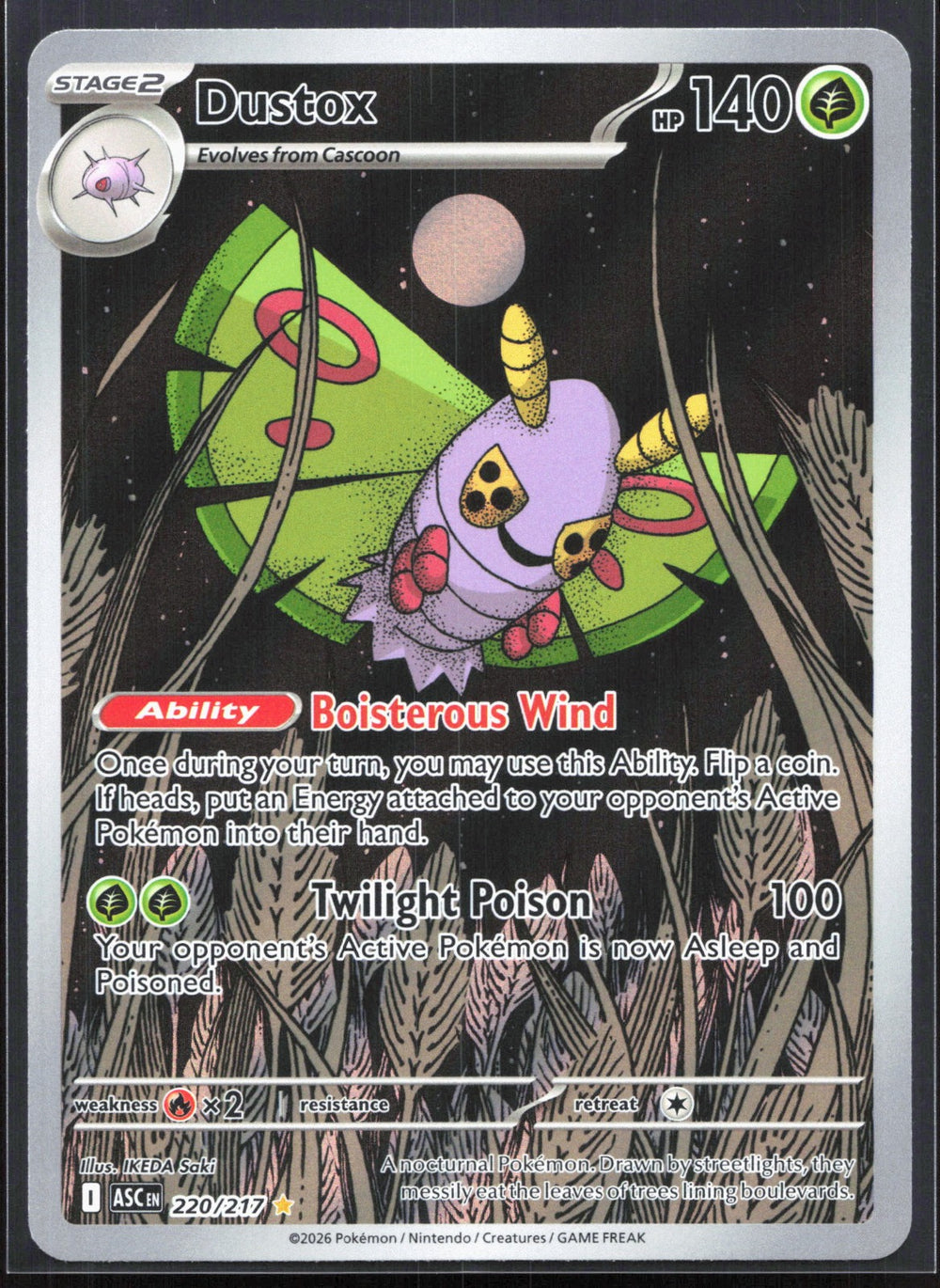 Dustox Illustration Rare ME: Ascended Heroes 220/217