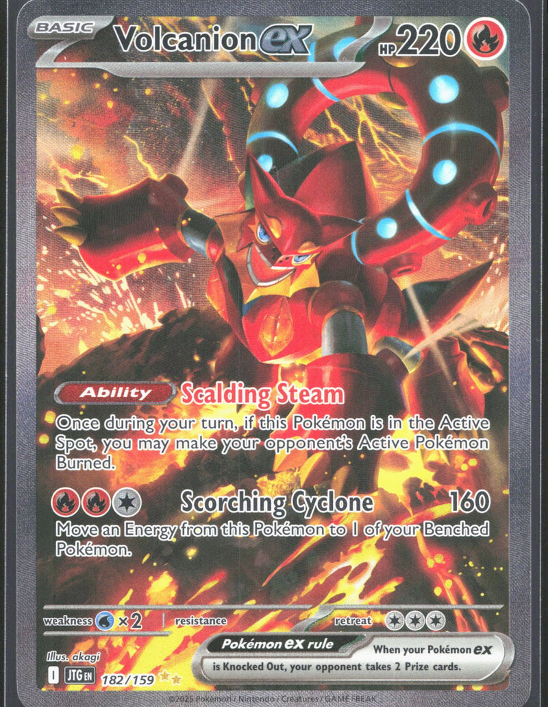 Volcanion ex Special Illustration Rare SV09: Journey Together 182/159