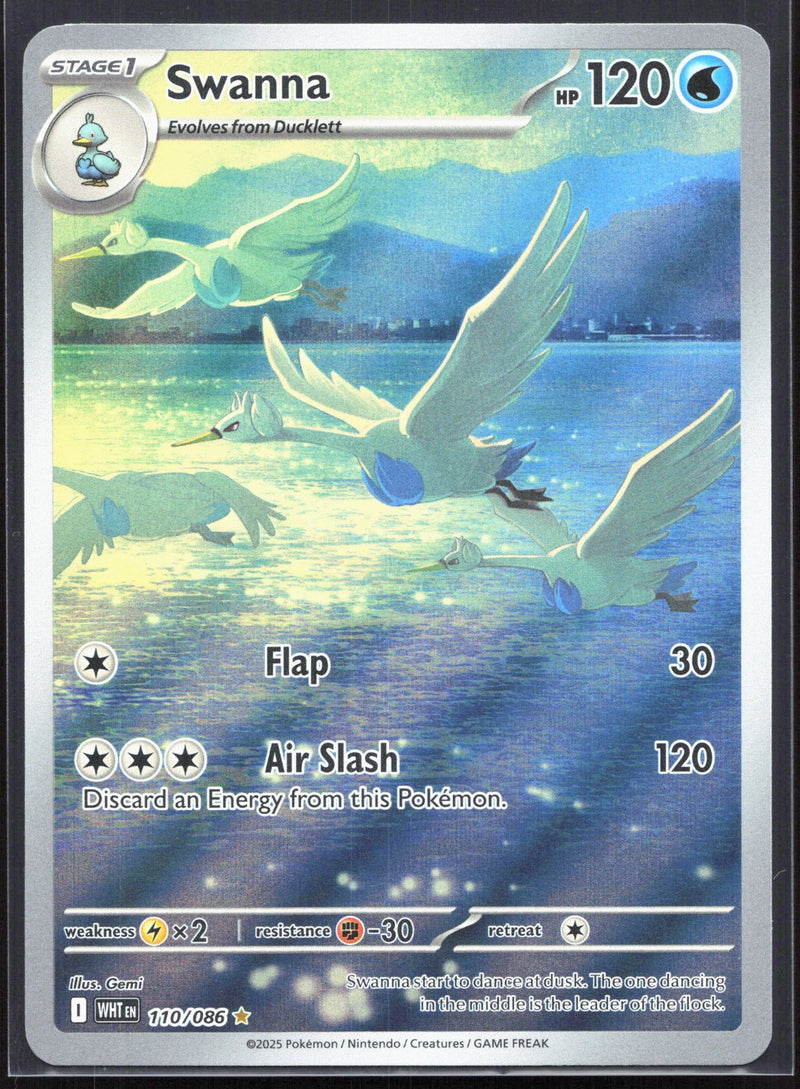 Swanna Illustration Rare SV: White Flare 110/086