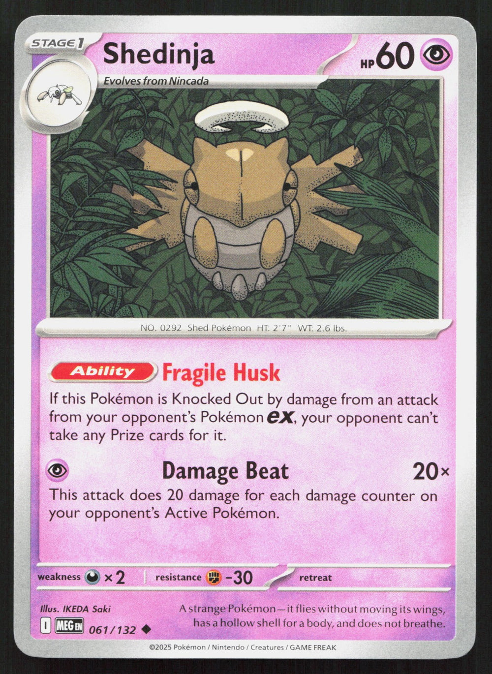 Shedinja ME01: Mega Evolution 061/132