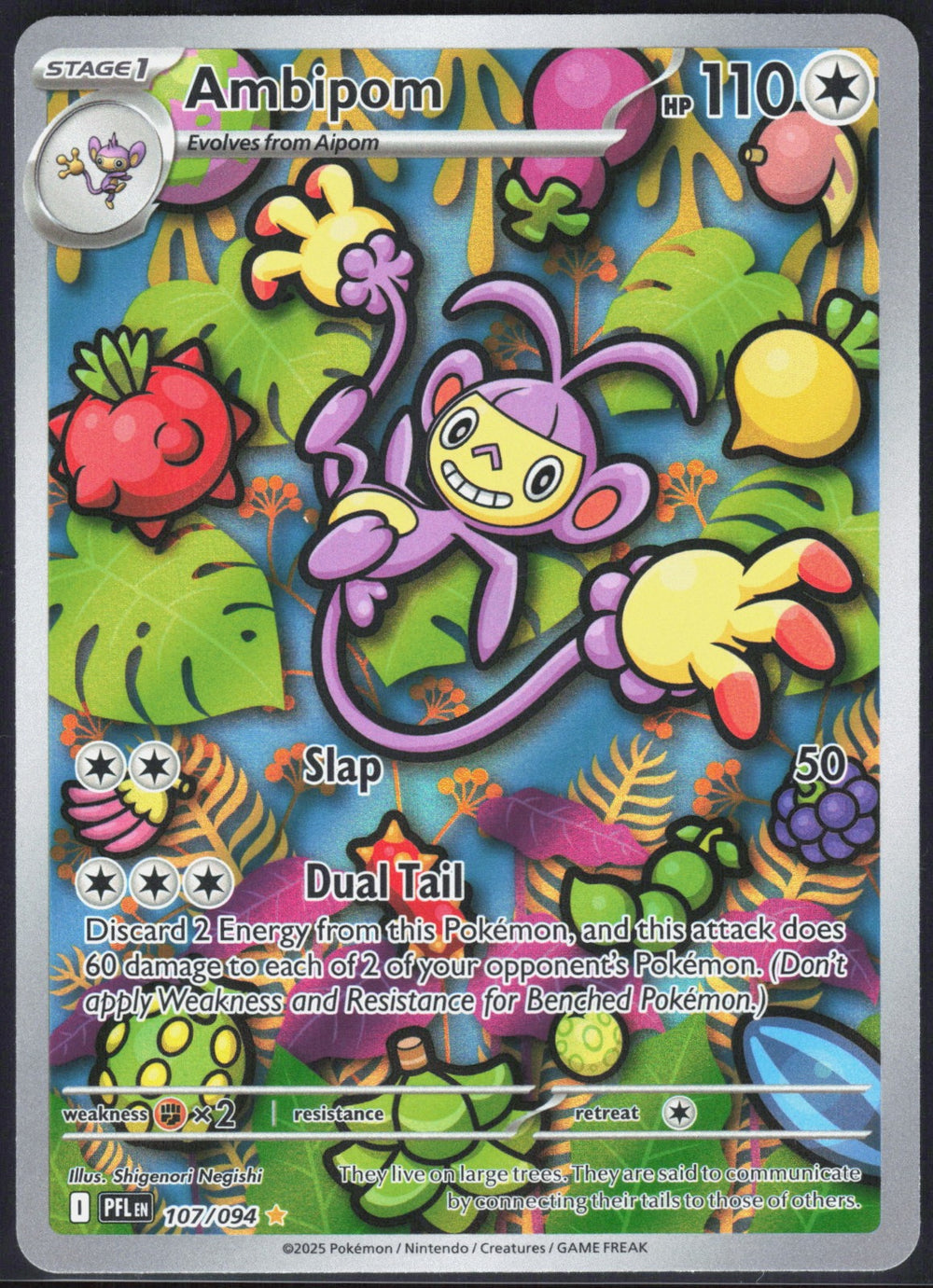 Ambipom ME02: Phantasmal Flames 107/094