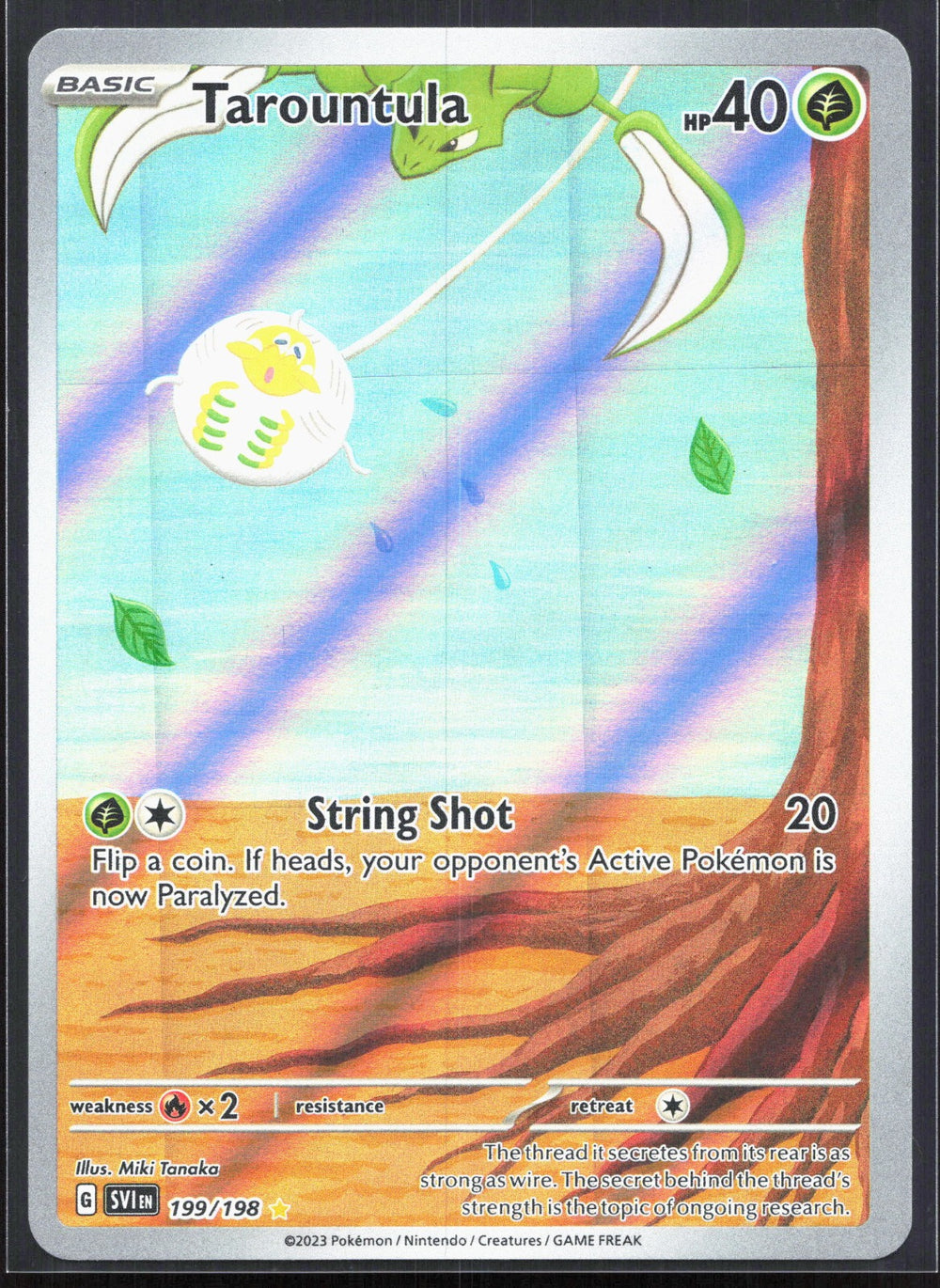 Tarountula Illustration Rare SV01: Scarlet & Violet Base Set 199/198