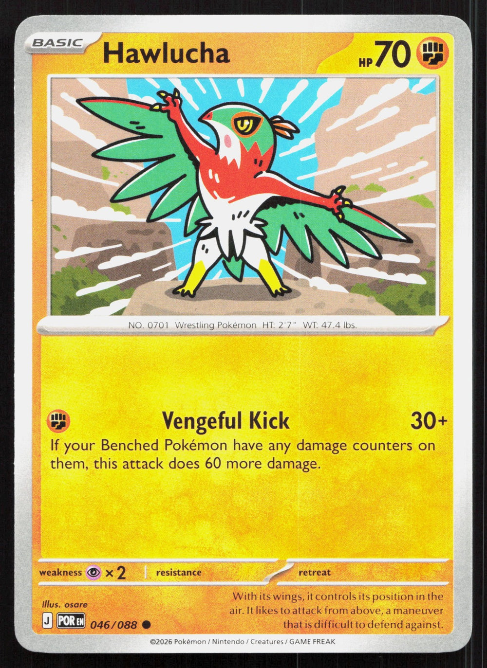 Hawlucha ME03: Perfect Order 046/088