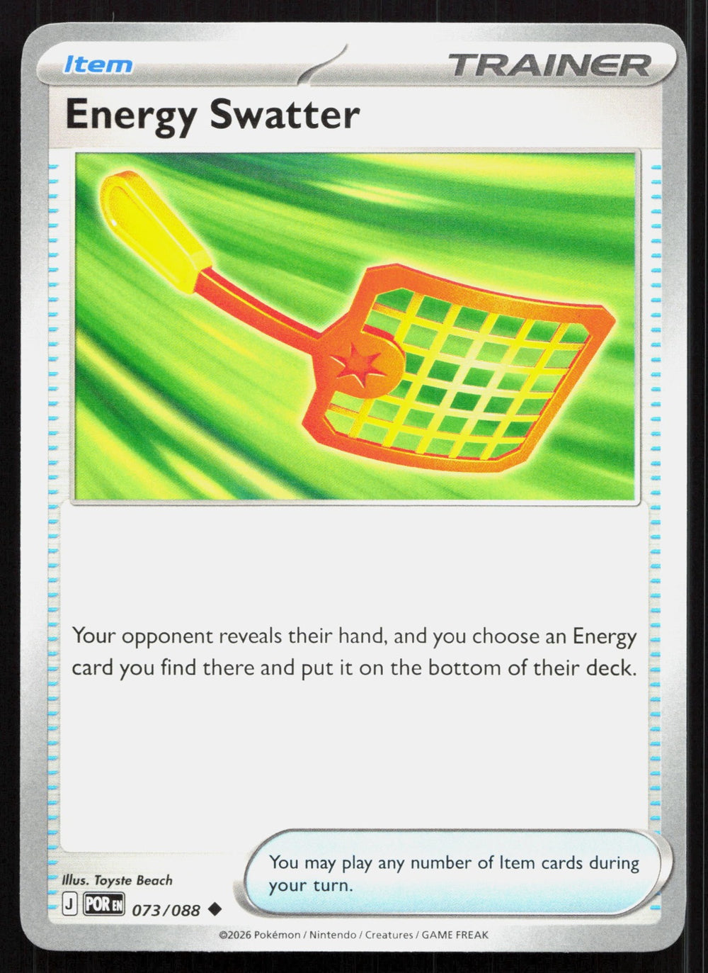 Energy Swatter ME03: Perfect Order 073/088