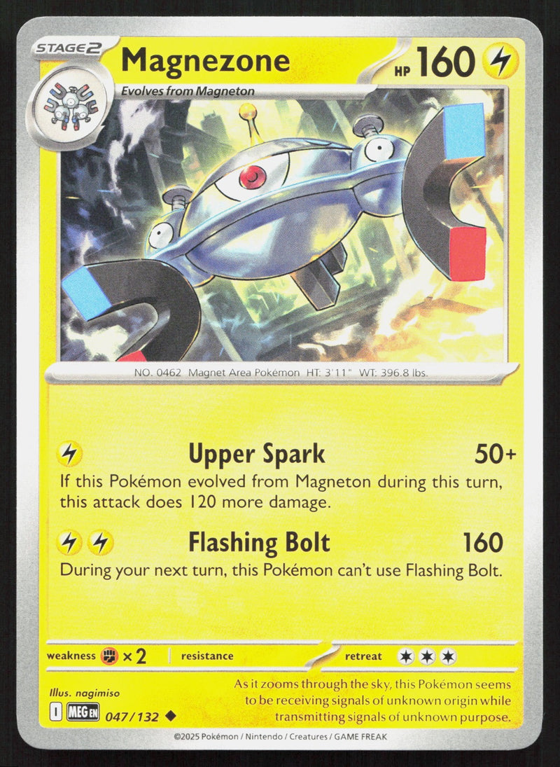 Magnezone Reverse Holo ME01: Mega Evolution 047/132