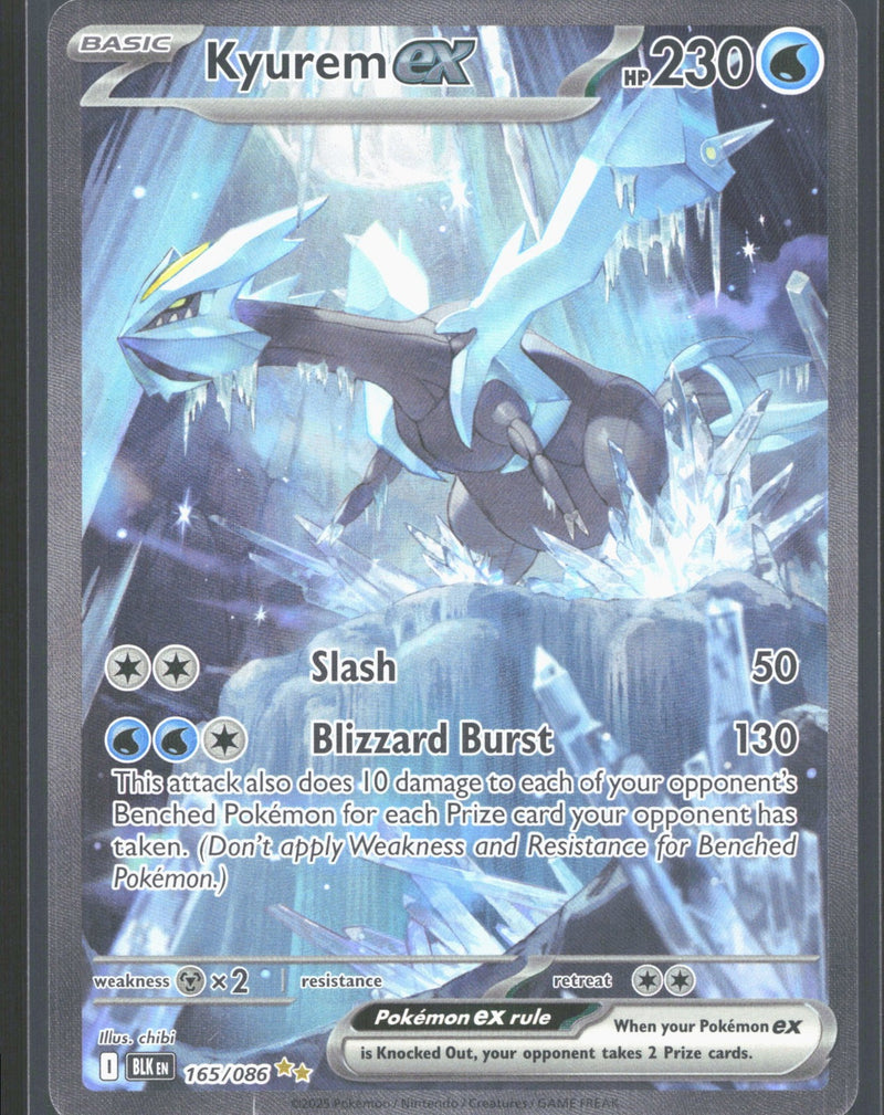 Kyurem ex Special Illustration Rare SV: Black Bolt 165/086