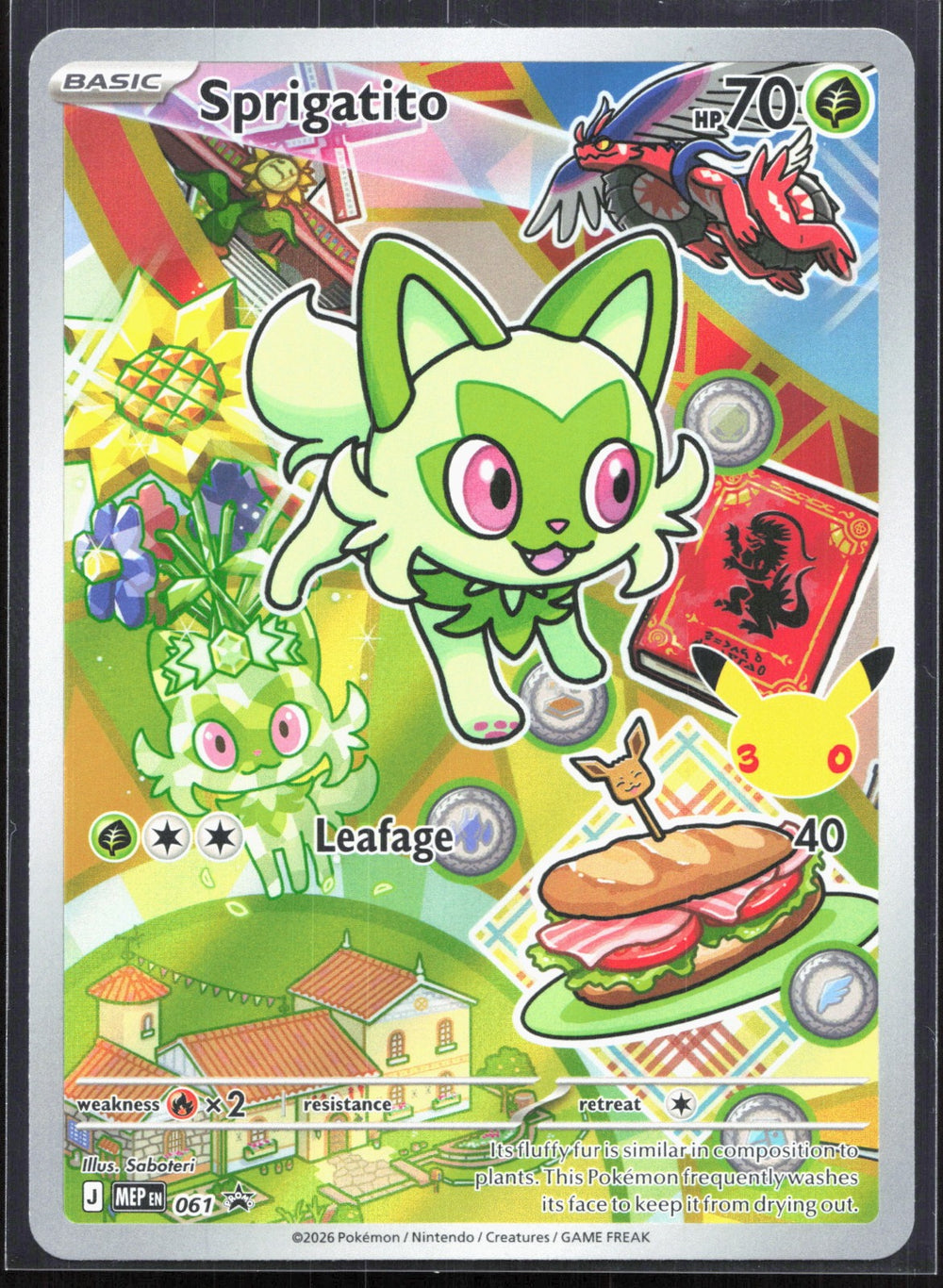Sprigatito Promo ME: Mega Evolution Promo 061