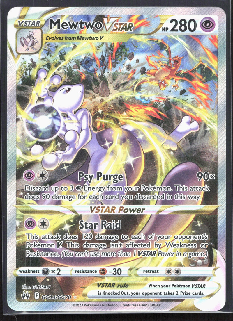 Mewtwo VSTAR Ultra Rare SWSH: Crown Zenith: Galarian Gallery GG44/GG70