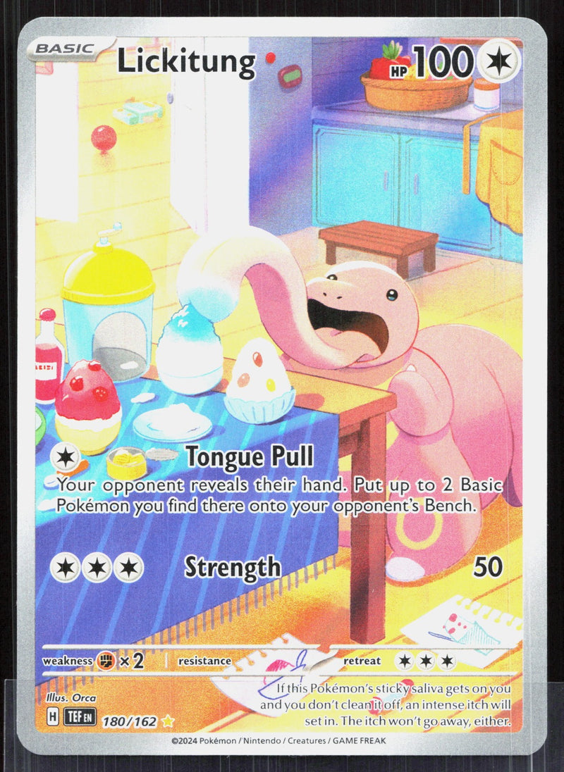 Lickitung Illustration Rare SV05: Temporal Forces 180/162