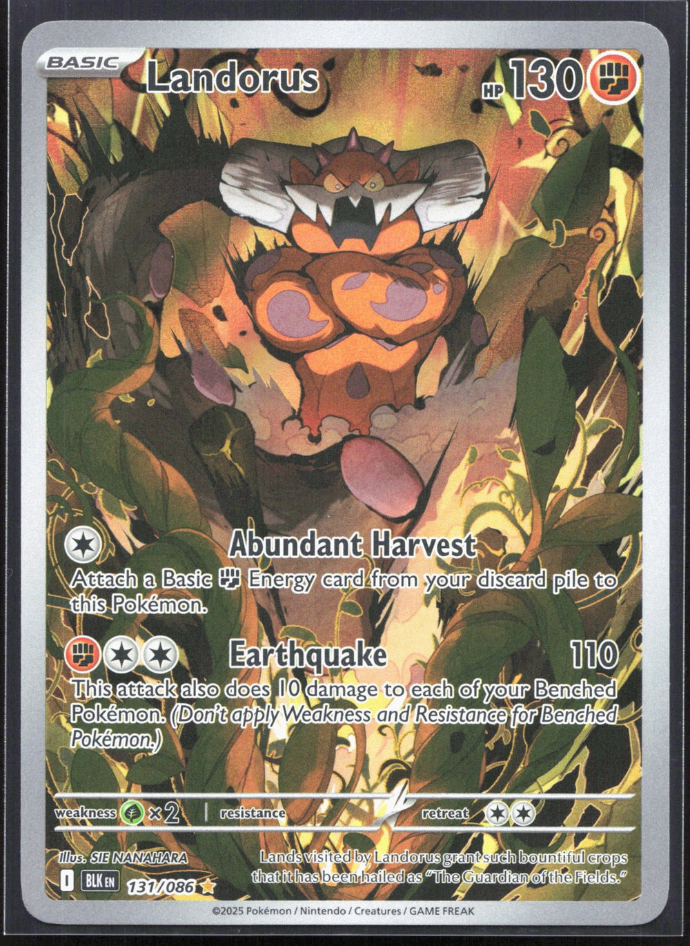 Landorus Illustration Rare SV: Black Bolt 131/086