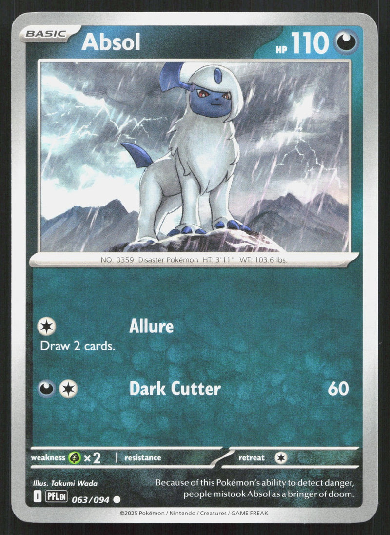 Absol ME02: Phantasmal Flames 063/094