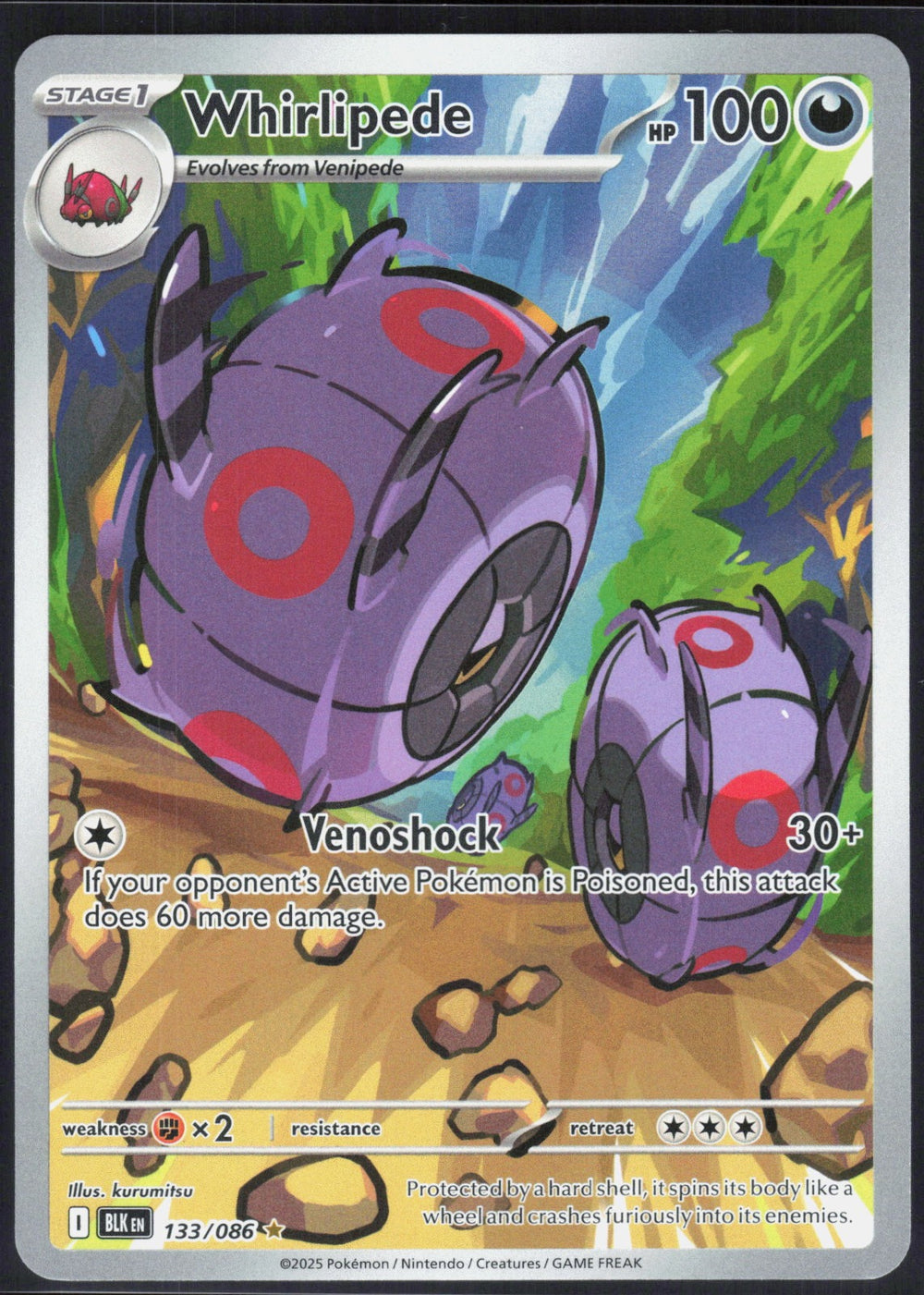 Whirlipede SV: Black Bolt 133/086