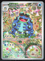 Seismitoad Illustration Rare SV: Black Bolt 105/086