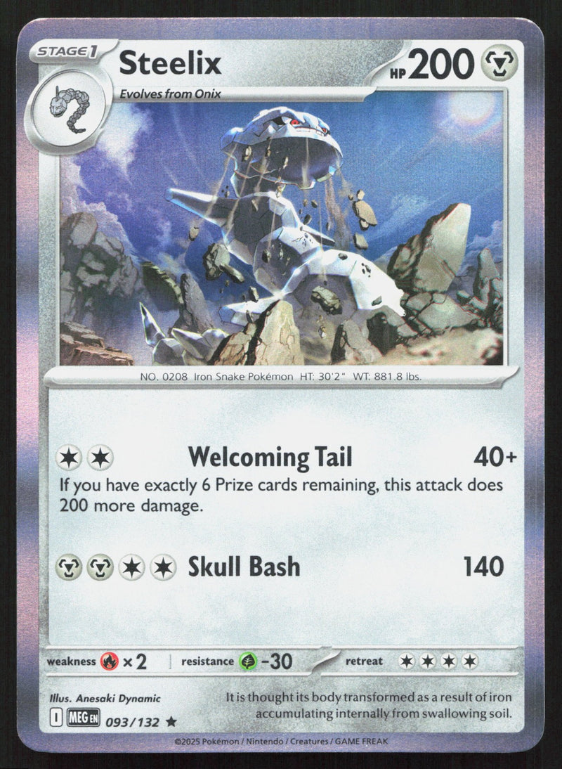 Steelix Holo ME01: Mega Evolution 093/132