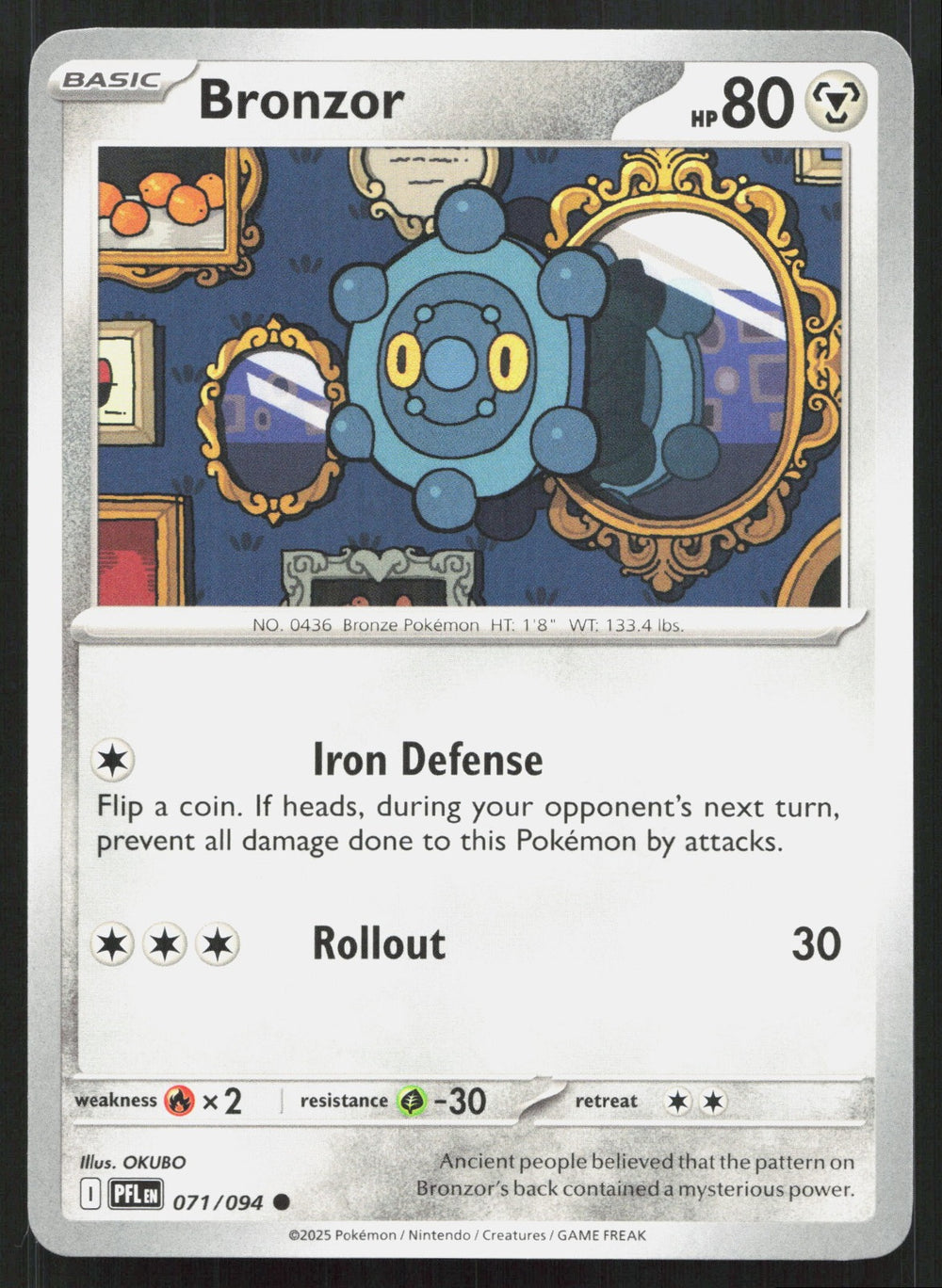 Bronzor ME02: Phantasmal Flames 071/094