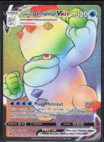 Galarian Darmanitan VMAX (Secret) SWSH04: Vivid Voltage 187/185