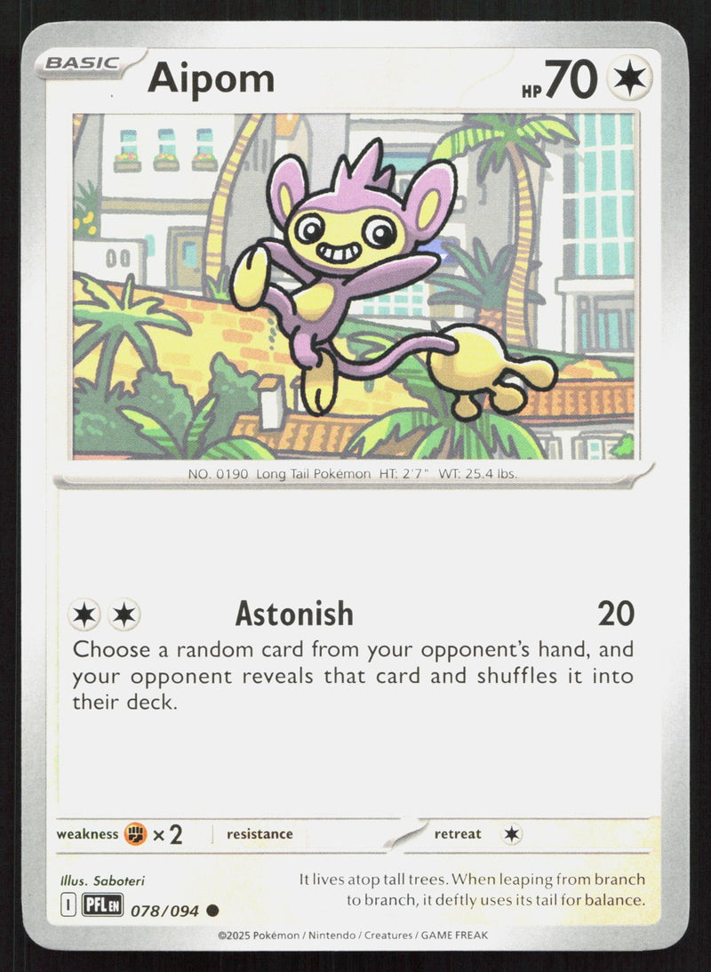 Aipom ME02: Phantasmal Flames 078/094