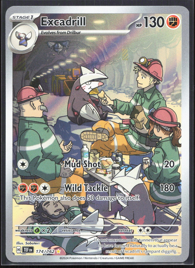 Excadrill Illustration Rare SV05: Temporal Forces 174/162