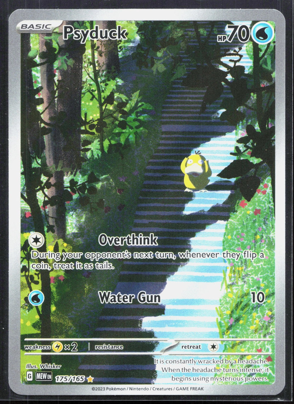Psyduck Illustration Rare SV: Scarlet & Violet 151 175/165