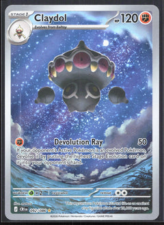 Claydol Illustration Rare ME04: Chaos Rising 092/086