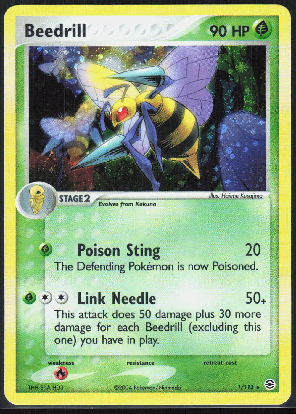 Beedrill EX FireRed & LeafGreen 1/112