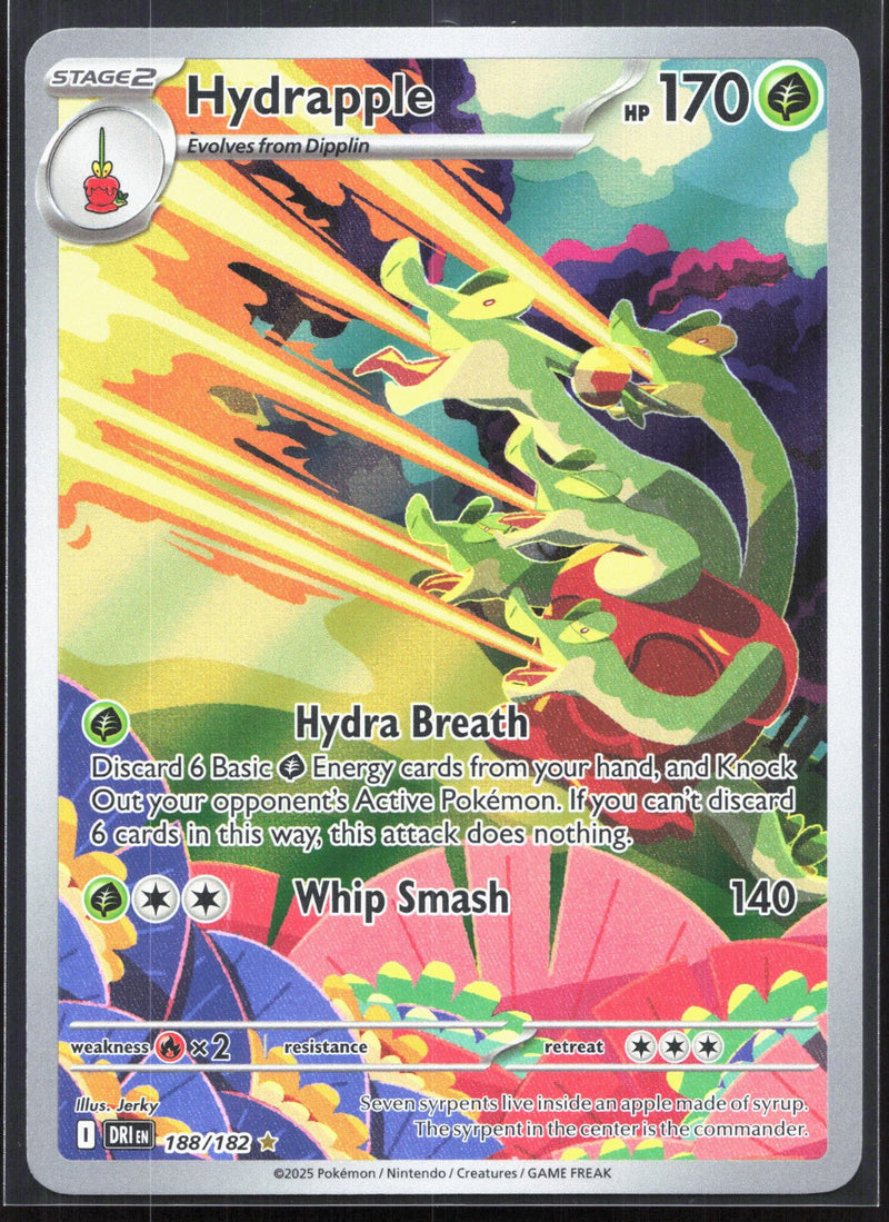Hydrapple Illustration Rare SV10: Destined Rivals 188/182
