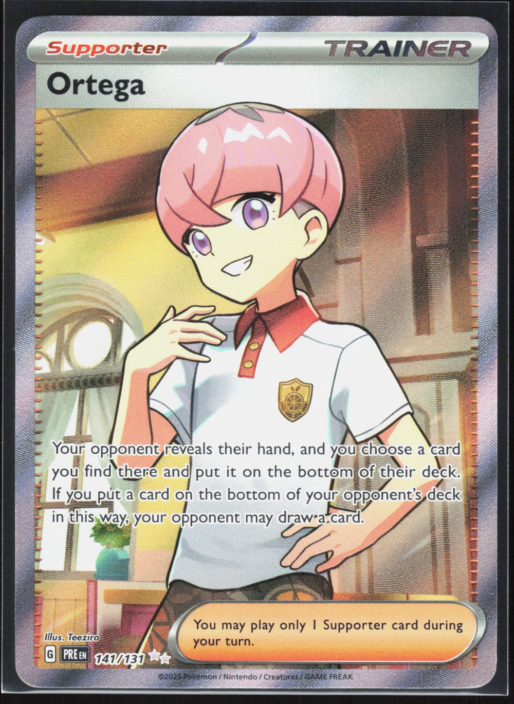 Ortega SV: Prismatic Evolutions 141/131