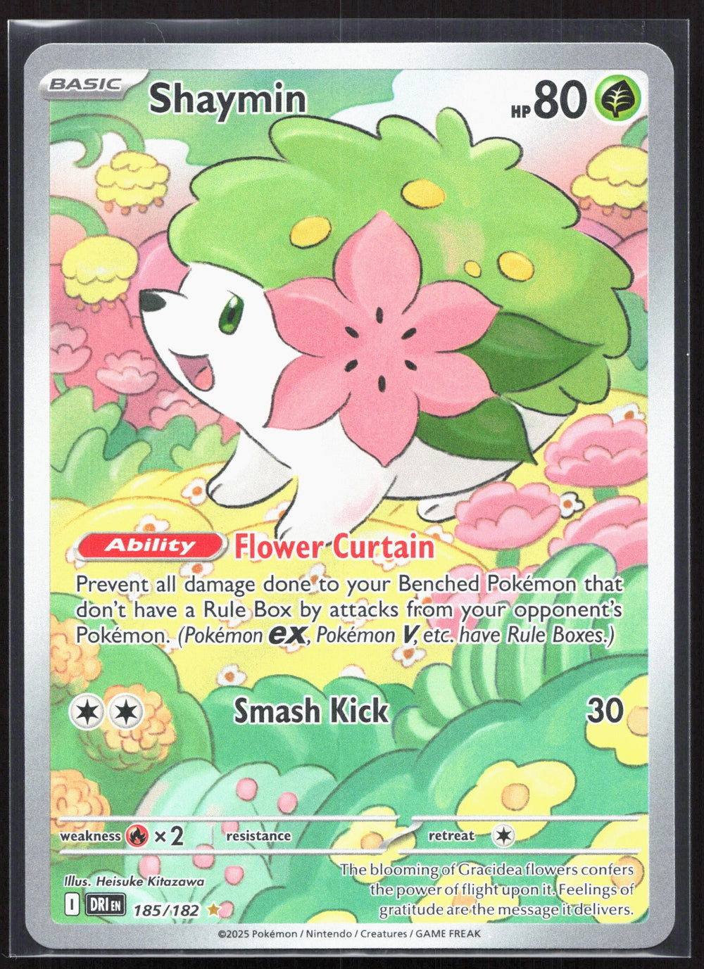 Shaymin Illustration Rare SV10: Destined Rivals 185/182