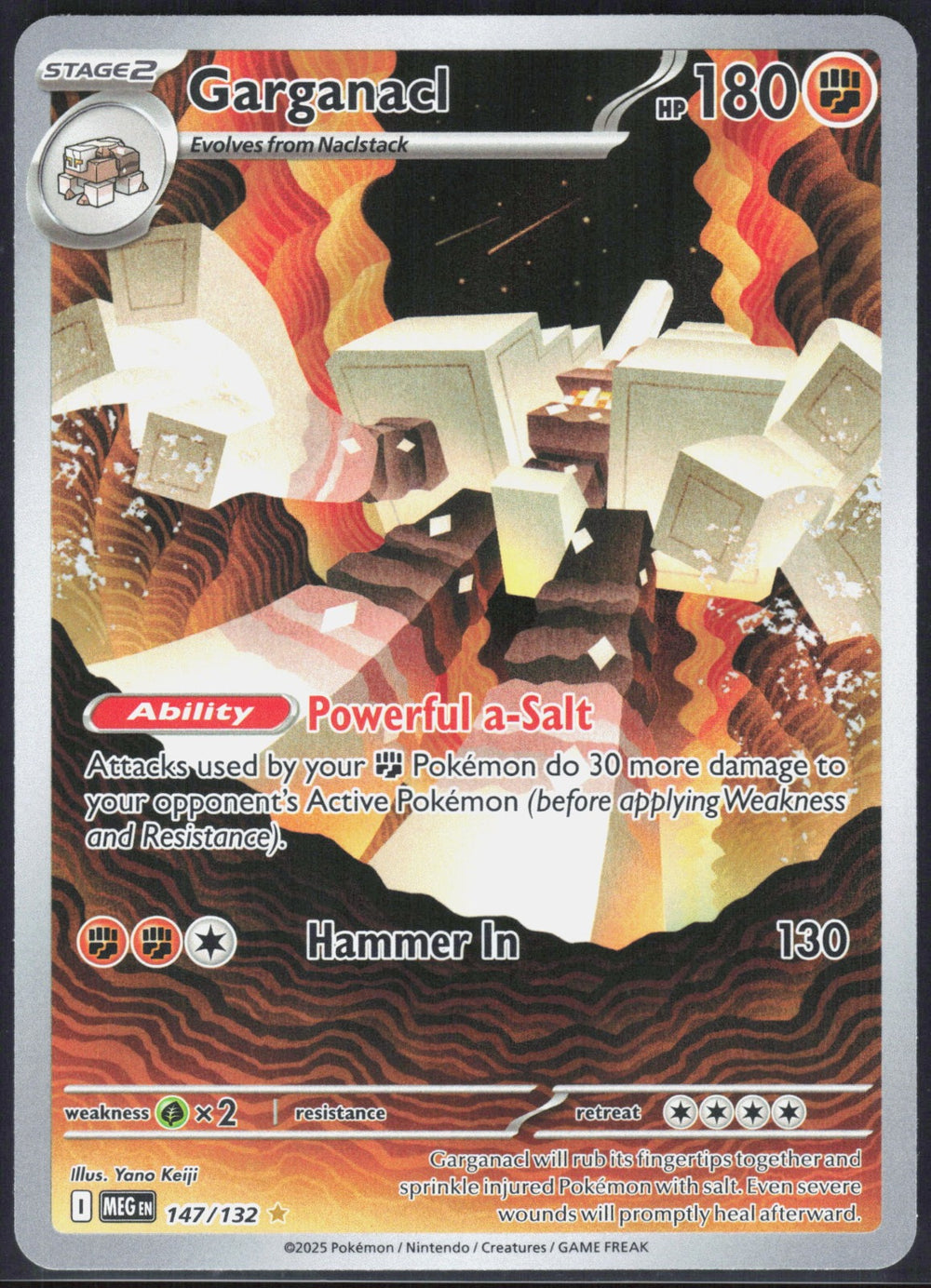 Garganacl ME01: Mega Evolution 147/132