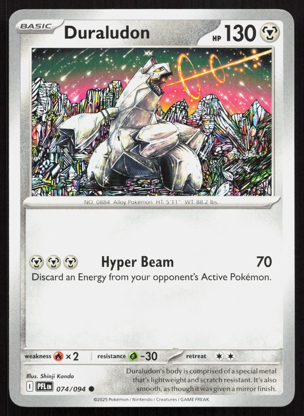 Duraludon ME02: Phantasmal Flames 074/094