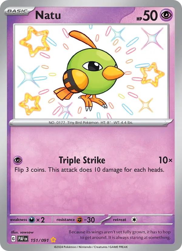 Natu 151/091 Paldean Fates