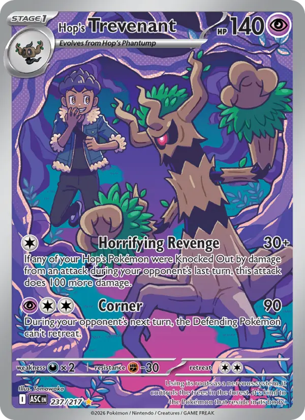 Hop's Trevenant IR 237/217 Ascended Heroes