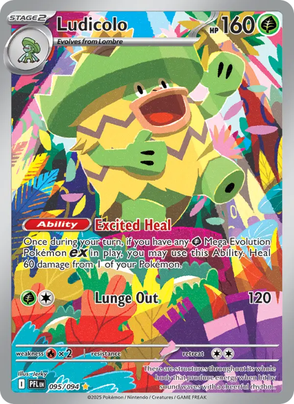 Ludicolo IR 095/094 Phantasmal Flames