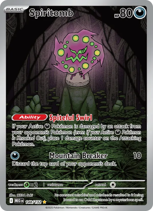 Spiritomb IR 148/132 Mega Evolution
