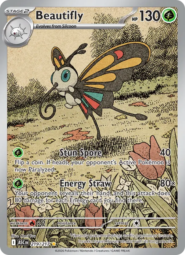 Beautifly IR 219/217 Ascended Heroes