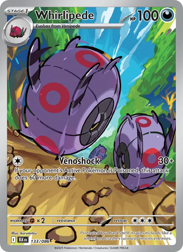 Whirlipede IR 133/086 Black Bolt