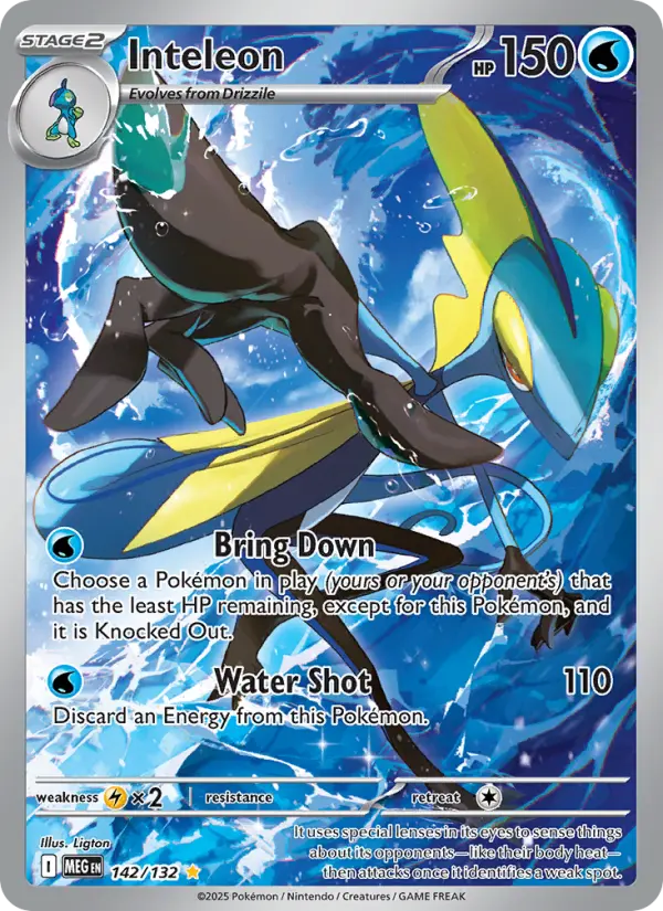 Inteleon IR 142/132 Mega Evolution